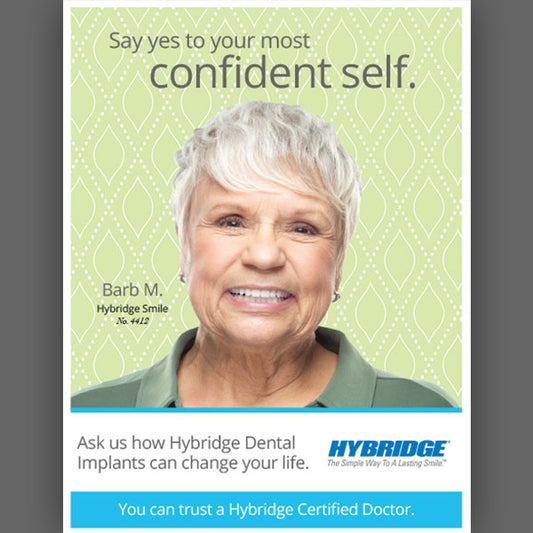 Hybridge Counter Top Sign (Barb)