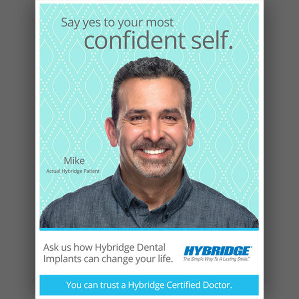 Hybridge Counter Top Sign (Mike)