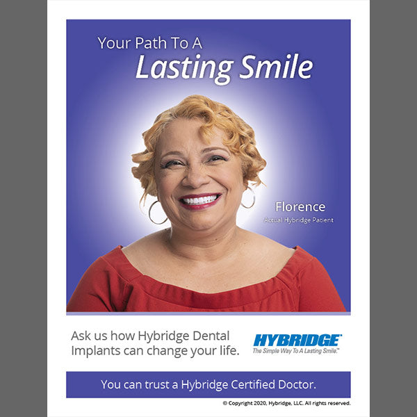 Hybridge Counter Top Sign (Florence)
